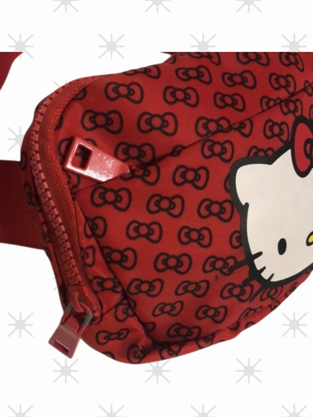 Hello Kitty Red Belt Bag - Picture 2 of 4
